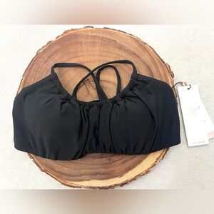 Calia Elegant Black Bikini Top